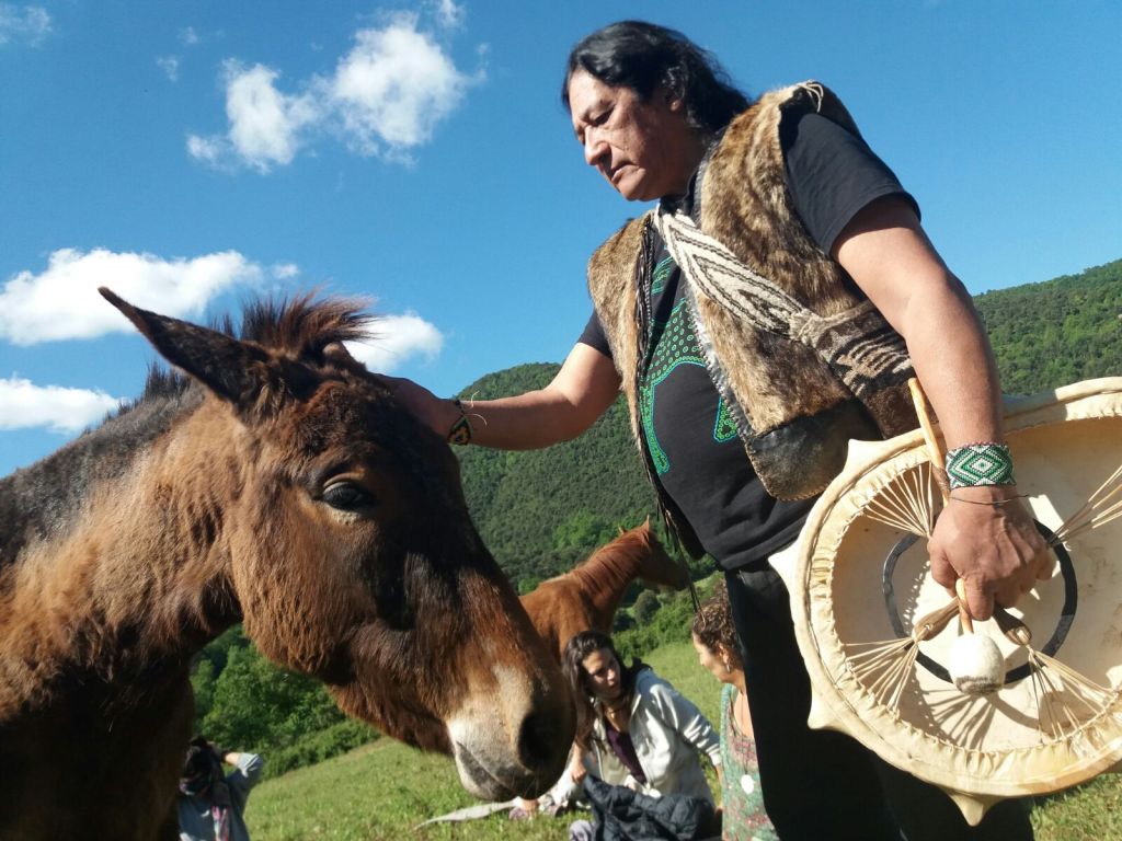 La coraza, los tres&nbsp;seres.